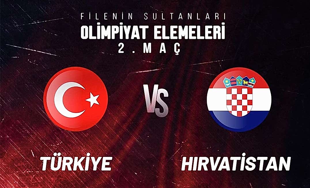 Olimpiyat Elemeleri 2. Maç | Türkiye 3-1 Hırvatistan