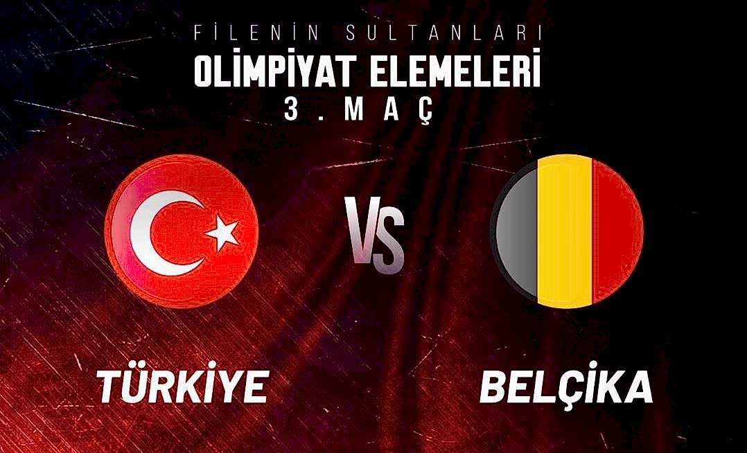 Olimpiyat Elemeleri 3. Maç | Türkiye 3-2 Belçika
