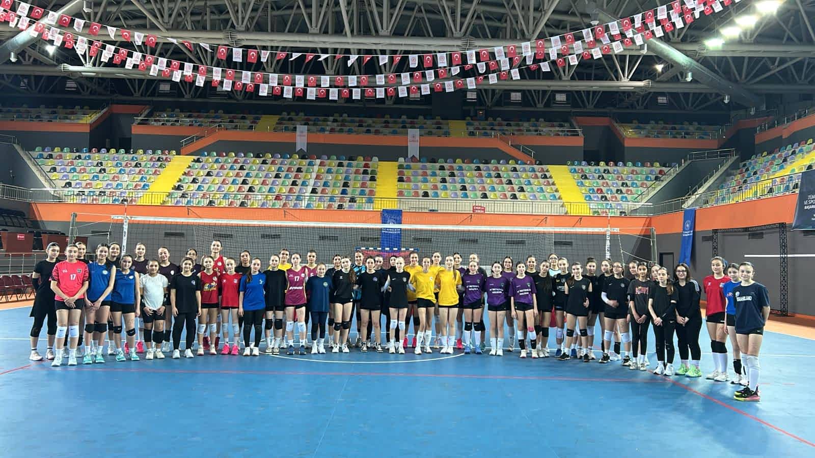 Altyapı Kız Milli Takımı Sporcu Taramaları Trabzon'da Yapıldı