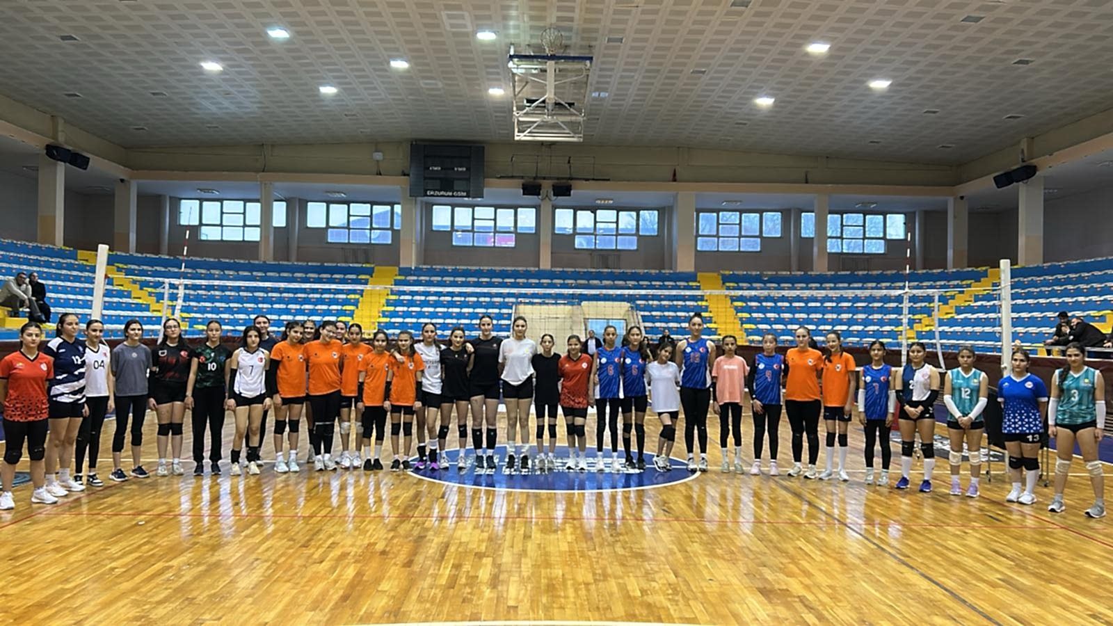 Altyapı Kız Milli Takımı Sporcu Taramaları Erzurum'da Yapıldı