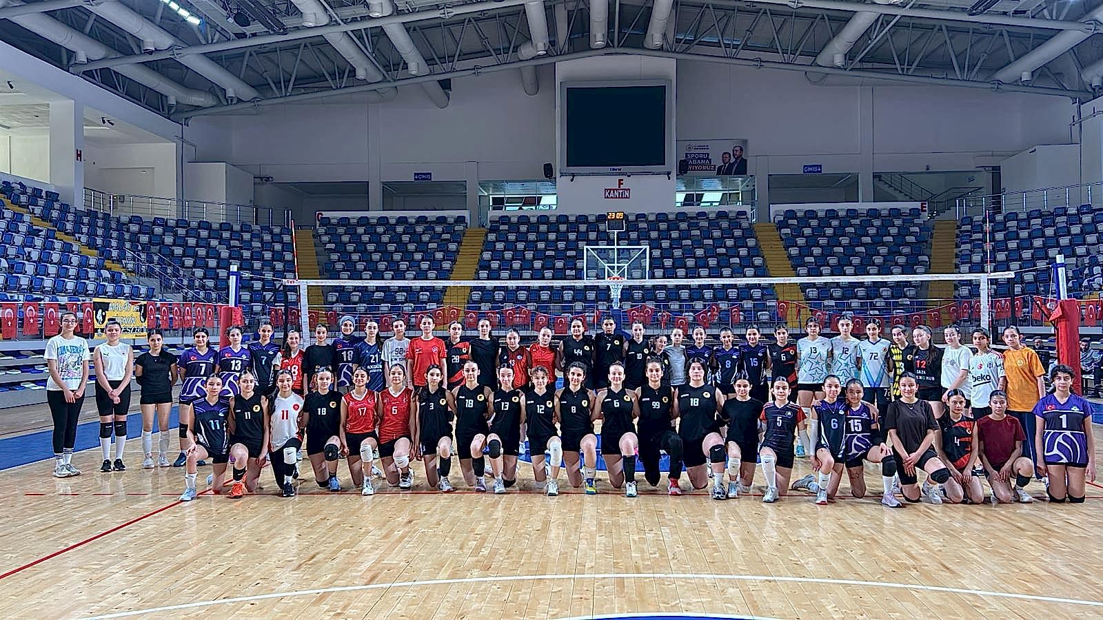 Altyapı Kız Milli Takımı Sporcu Taramaları Malatya'da Yapıldı