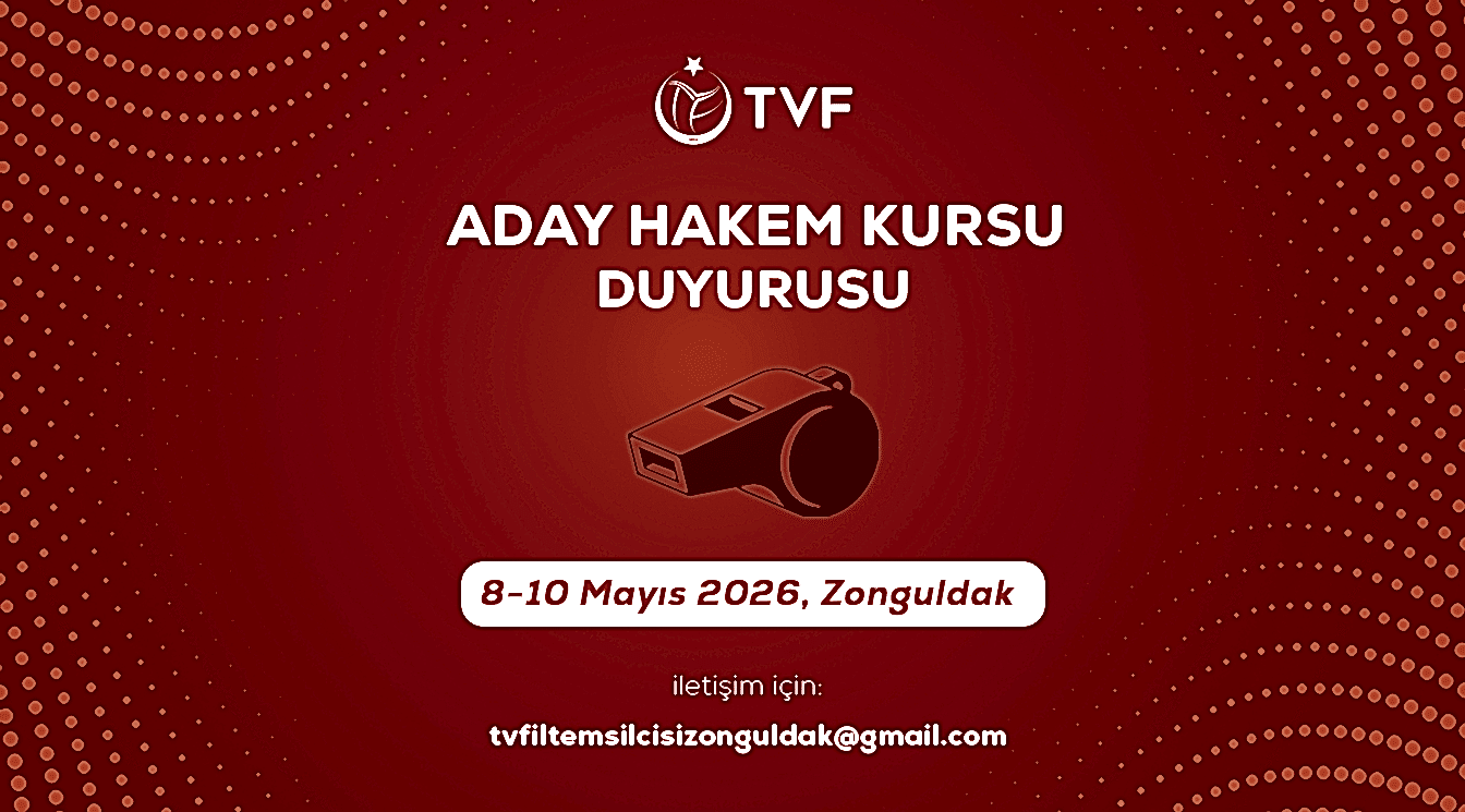 Zonguldak İlinde Açılacak Aday Hakem Kursu Duyurusu